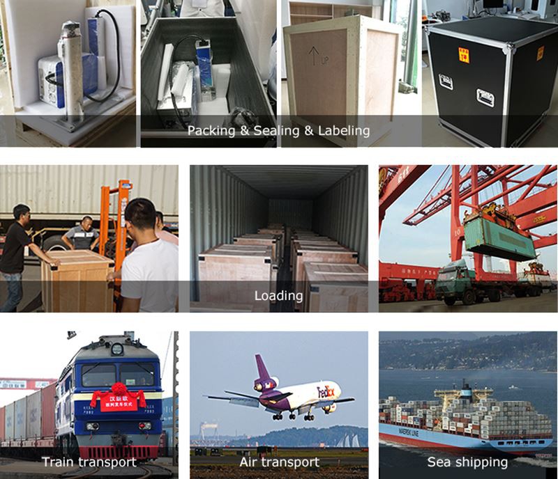 50W Enclosed Fiber Laser Marking Machine for sale