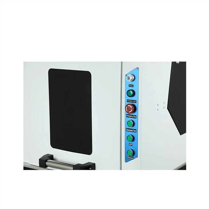 50W Enclosed Fiber Laser Engraving Machine for Metal
