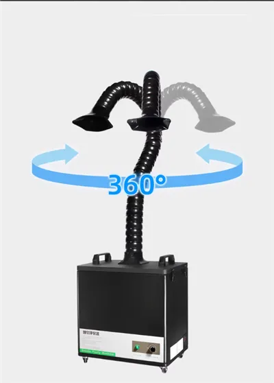 Purifier Mwg Dileu Mwg a Llwch ar ôl Glanhau â Laser